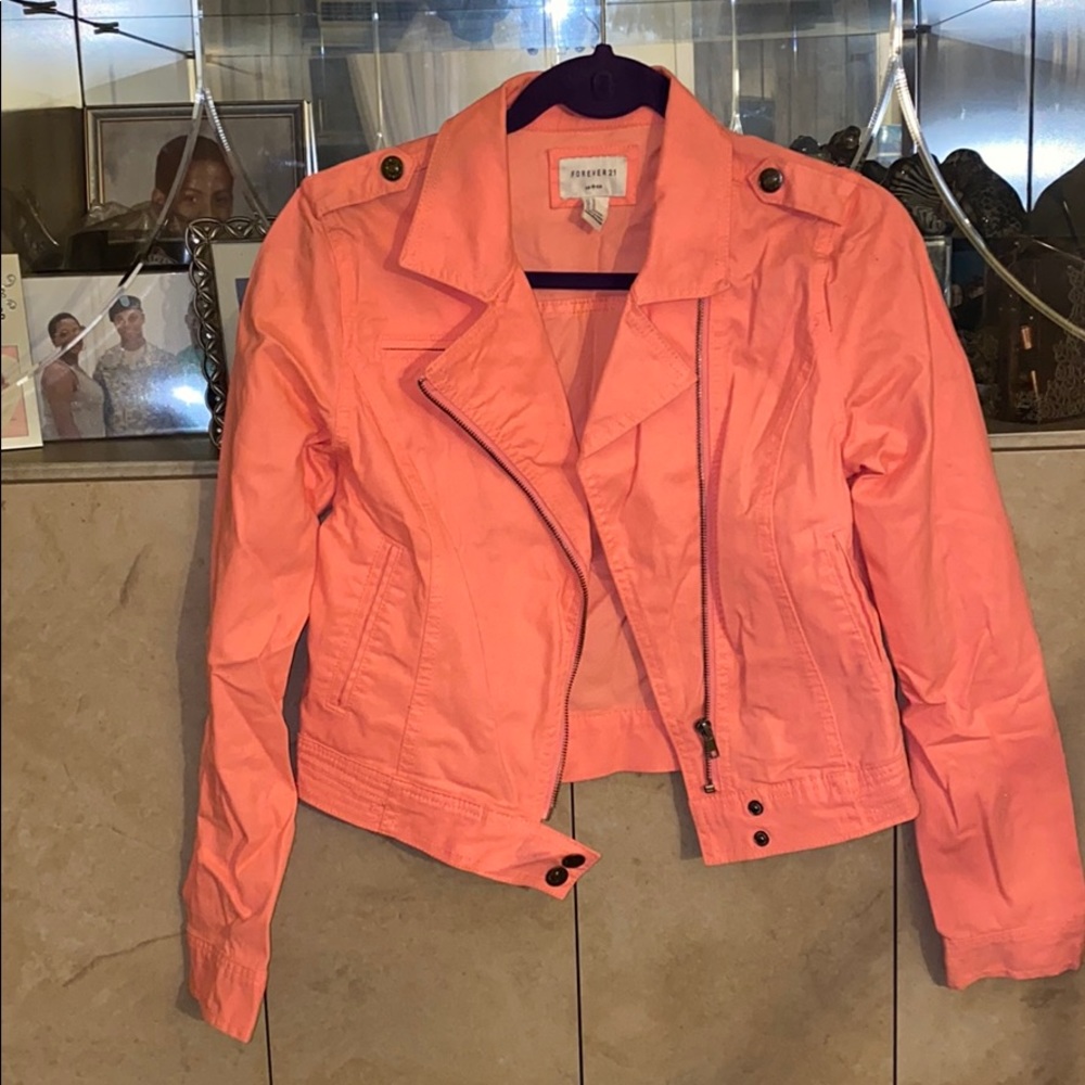 Denim Moto Jacket
